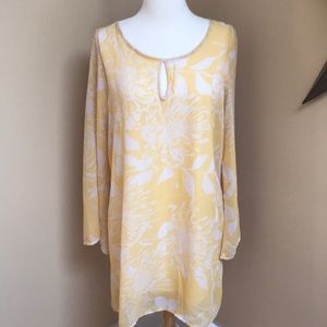 Yellow Everly Church or Work Dress